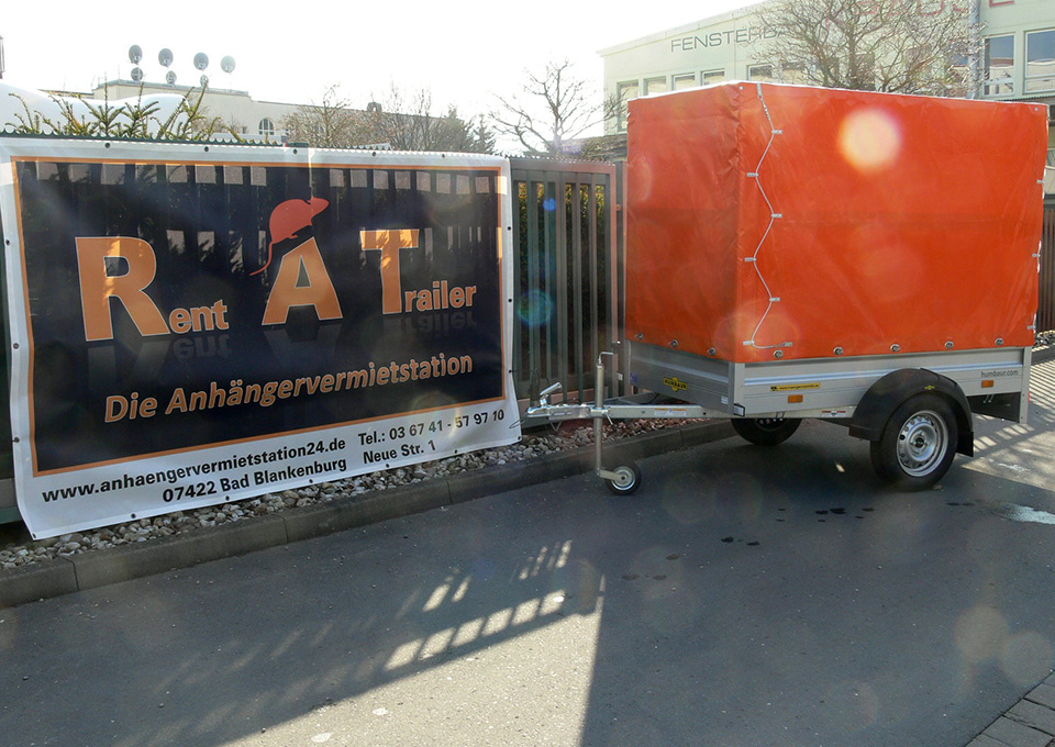 vermietung anhänger